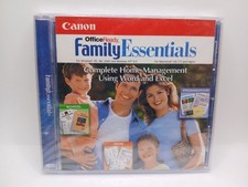 Canon Office Ready Family Essentials Windows 95, 98, NT 4.0 CD-ROM 2000 Mac 7.5 