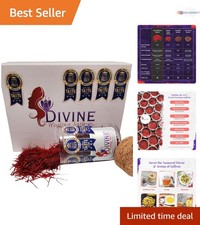 Saffron Threads Pure Afghan 5g Award Winner for Cooking  Tea