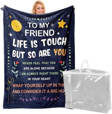 Beste Freundin Geburtstagsgeschenke für Frauen/Männer, Decken Freundschaft Besonderes... 
