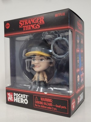 3D Figure Pocket Hero Key Chain - Stranger Things 3'' SD Chibi Dustin
