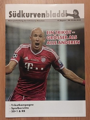 Fan Programm Stadionheft 2025/26 Bundesliga Bayern München vs RB Leipzig 
