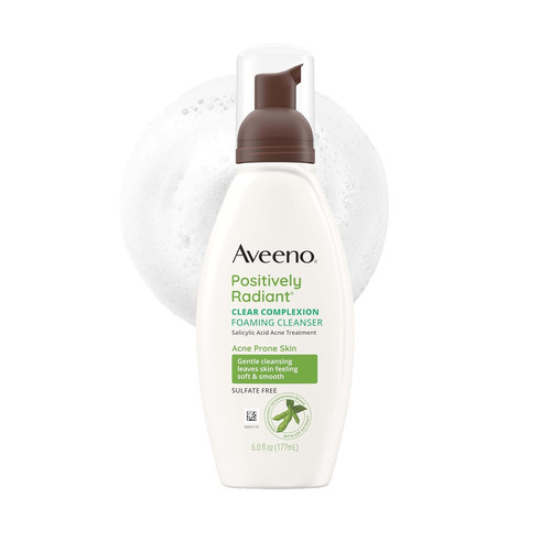 Aveeno Positively Radiant Clear Complexion Foaming Cleanser