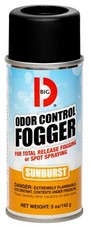 Odor Control Fogger, Sunburst, 5 oz, 12 Pack - Eliminates Fire, Flood, Skunk ...