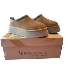 Koolaburra By Ugg Womens Burree Platform Slipper Size 6 Chestnut Brown Slip On