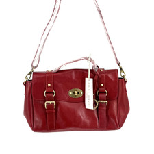 Edina Ronay red leather