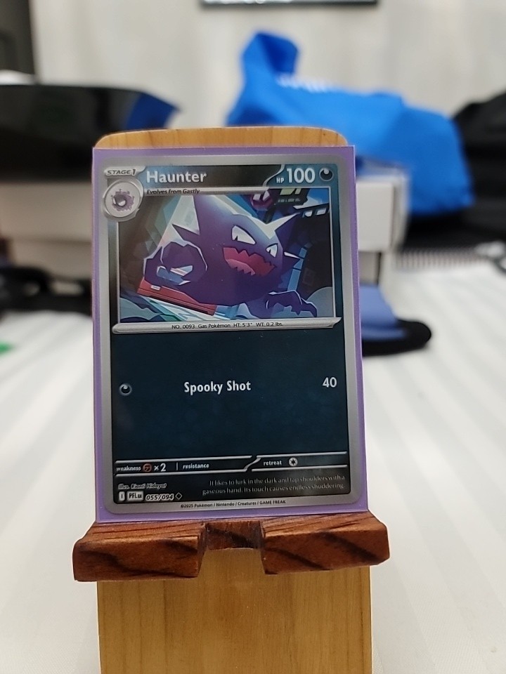 Pokemon Phantasmal Flames Reverse Holo Haunter 055/094