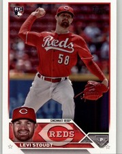 2023 Topps Update Levi Stoudt Rookie #US149 RC Cincinnati Reds