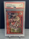 2022 Panini Mosaic #B-10 Patrick Mahomes II Bang! Red Mosaic Prizm PSA 10 Chiefs
