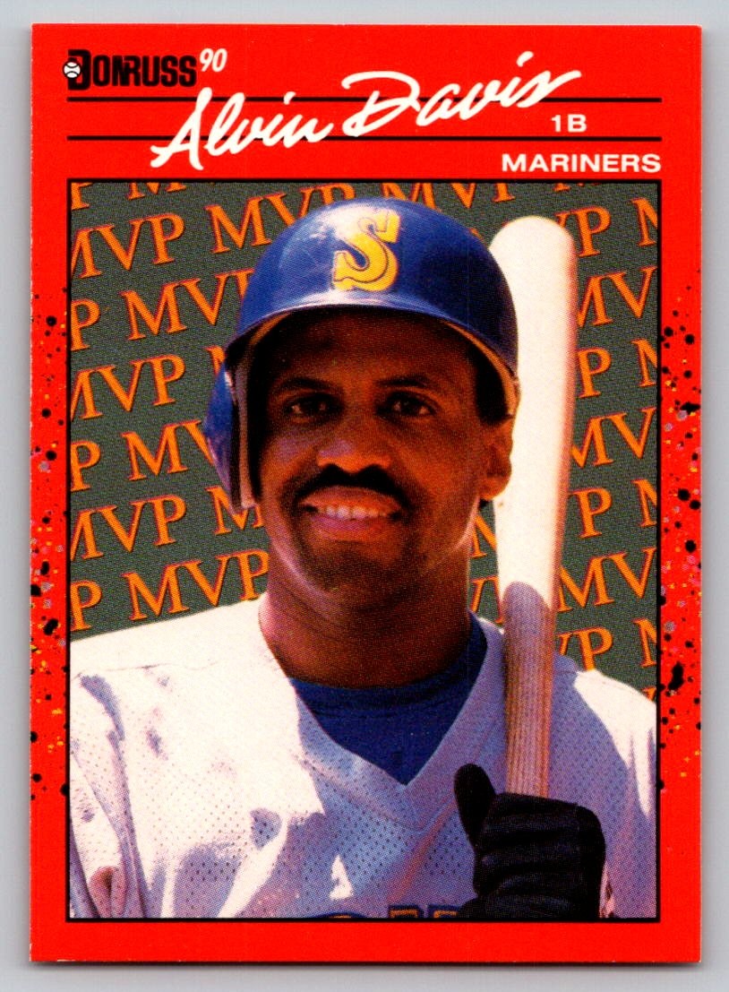 1990 Donruss #BC-9 Alvin Davis Bonus MVP's