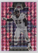 2023 Panini Mosaic Pink Camo Mosaic Prizm Jonathan Ogden #20 HOF 00em