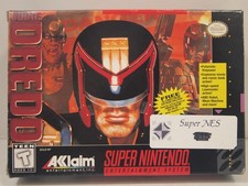 Judge Dredd Super Nintendo  SNES Authentic BOX ONLY