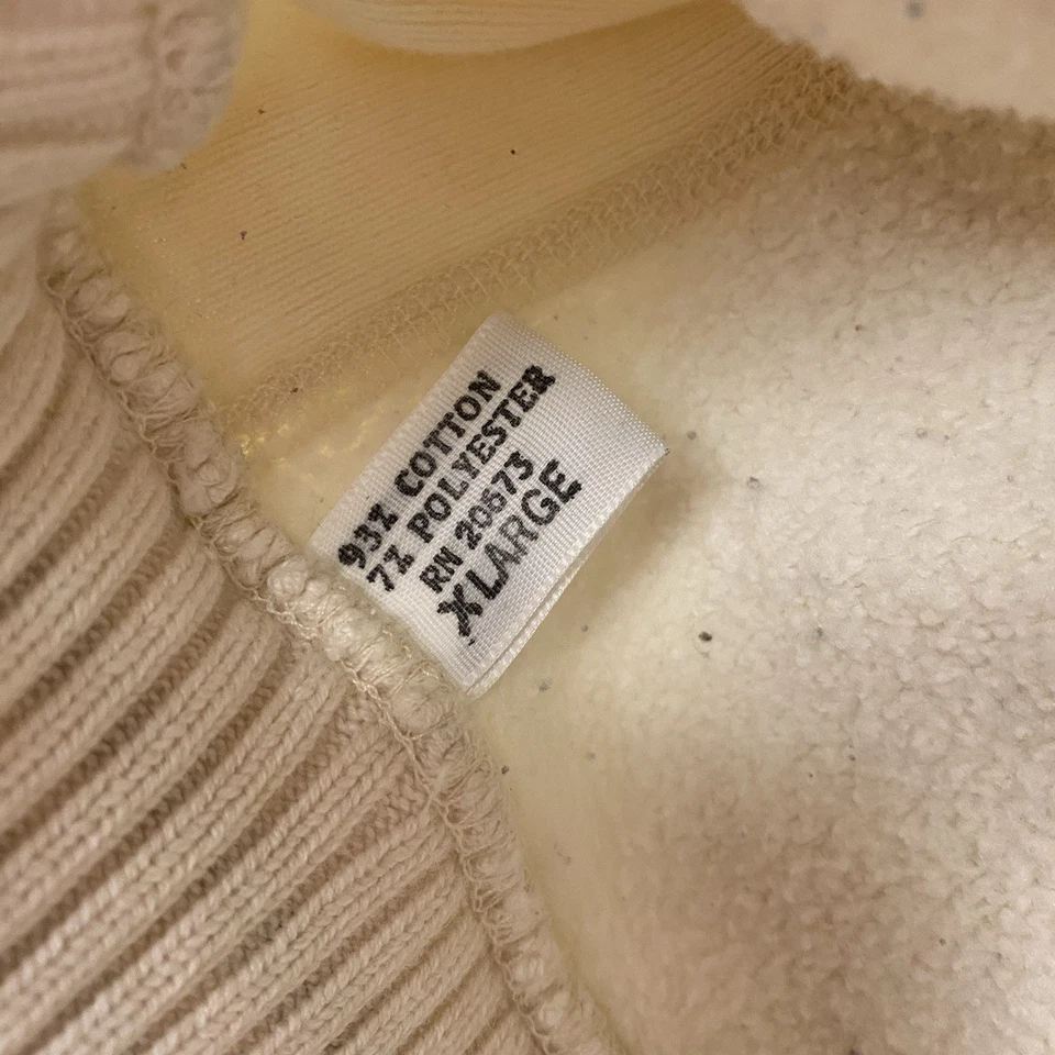 Suéter De Colección Chicago Bears Nuez moscada Cremallera Completa Estilo Universitario Marfil Gráfico NFL Foto 4 de 4