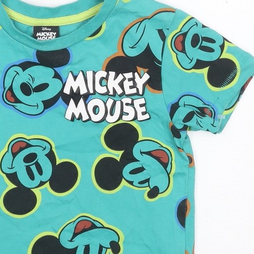 Disney Jungen T-Shirt Mehrfarbig Mickey Mouse 3-4 Jahre - Bild 4 von 12