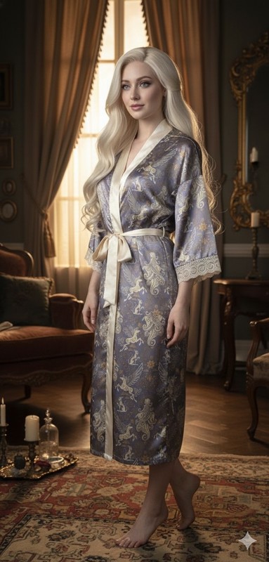 NWT Wizarding World Of Harry Potter - Universal Studios - Veela Satin Robe M/L