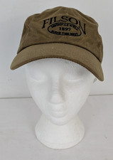 Filson Tin Cloth Low Profile Cap Tan Size S/M -E6