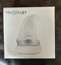 VibroSculpt Body Massager White VibroBuff Technology Adjustable Intensity