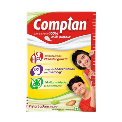 Complan Nutrition Drink Powder for Children Pista Badam 10.07.2027 Free ship