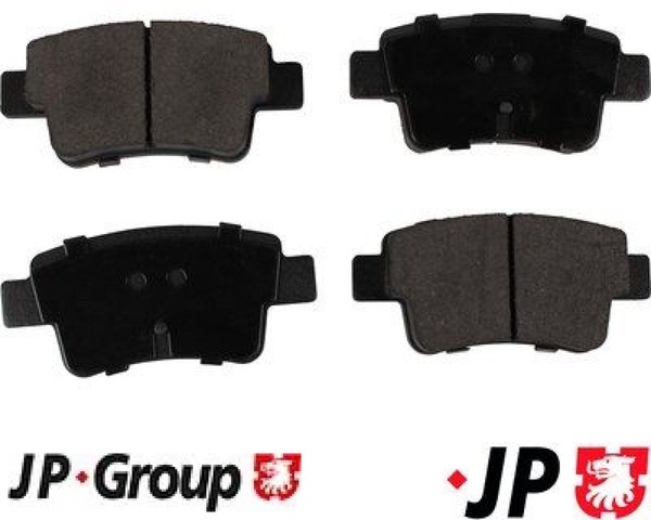 JP Group 1263701010 Bremsbelagsatz FüR Scheibenbremse Bremsbelagsatz FüR Opel-image