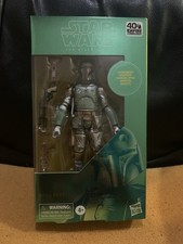 New In Box Star Wars The Black Series Boba Fett Carbonized Graphite 40th ESB