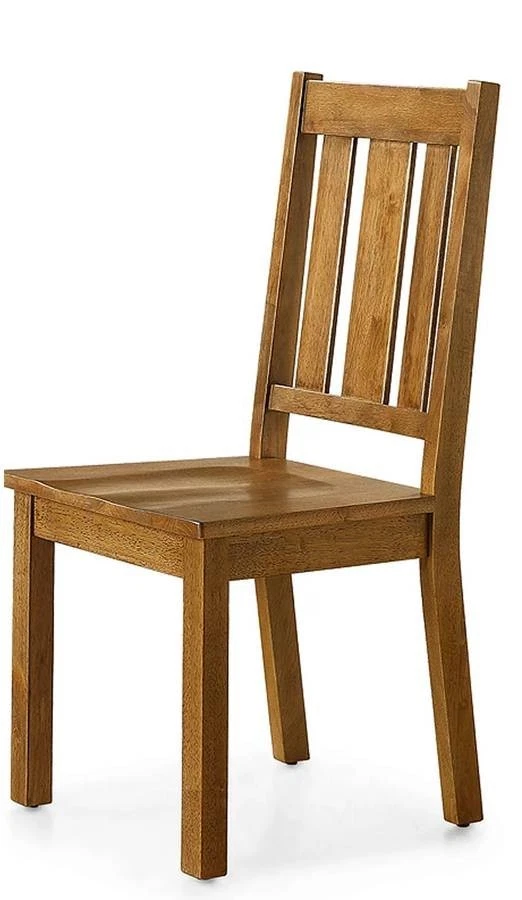 Silla de comedor Better Homes & Gardens Bankston de madera maciza miel NUEVA (48B) Foto 3 de 3