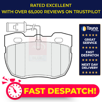 Brake Pads Set fits RANGE ROVER Mk1 2.5D Front 89 to 96 RTC6590 RTC6592 RTC6781