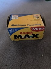 Kodak Max 400 35mm 24 Exp Film Sealed