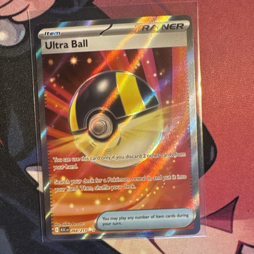 Ultra Ball 264/217 Full Art Ascended Heroes Holo Pokemon TCG Card nm