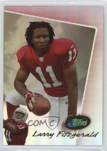 2004 eTopps /2500 Larry Fitzgerald #57 Rookie RC