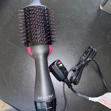Revlon Pro Collection Salon One Step Hair Dryer & Volumizer Brush Black/Pink