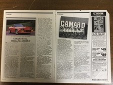 Misc 5983 Article 1987 Chevrolet Camaro Iroc-z July 1987 2 Page