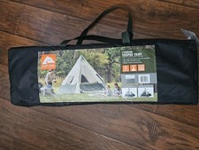 Ozark Trail 7-Person Camping Teepee Tent, Without Center Pole Obstruction