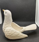 Pair Of White Dove Planter Fitz and Floyd Ceramic Porcelain Vintage 1975 Bird 8” — photo 10