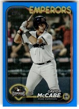 2024 Topps Pro Debut David McCabe Blue Foil #/150 #PD-47