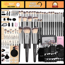 51 PCS Professional Makeup Brush Set - Foundation, Powder, Eyeshadow, Blush Kit