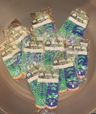 Pals Socks Lot Of 9 TRex Triceratops Dinosaur Grip For Kids 2-7.5