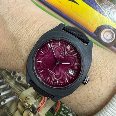 Orologio Uomo Aion Nuovo Puro Elemento MK3 NH35 Be the Movement Carbon Composite