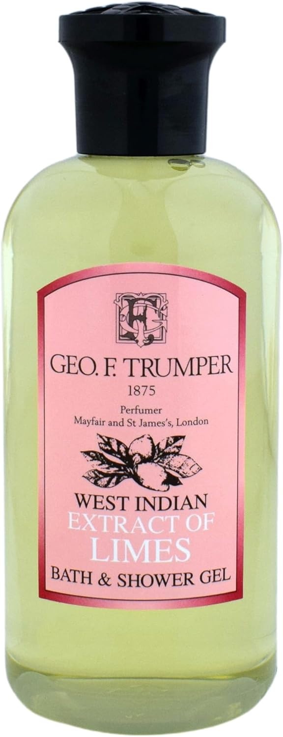 Geo F. Trumper's  Extracts of Limes Bath and Shower Gel 200ml