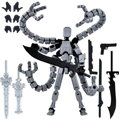 T13 Actionfigur Titan 13 Lucky Dummy Nova Robot 3D Druck Fidget Spielzeug
