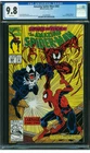 Amazing Spider Man #362 1992 CGC NM/MT 9.8 Direct Carnage Venom Human Torch