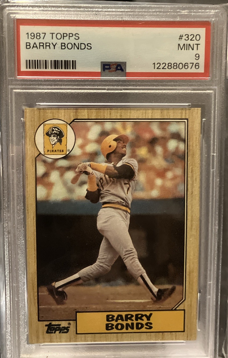 1987 Topps - Barry Bonds #320 (RC) PSA 9 Mint!