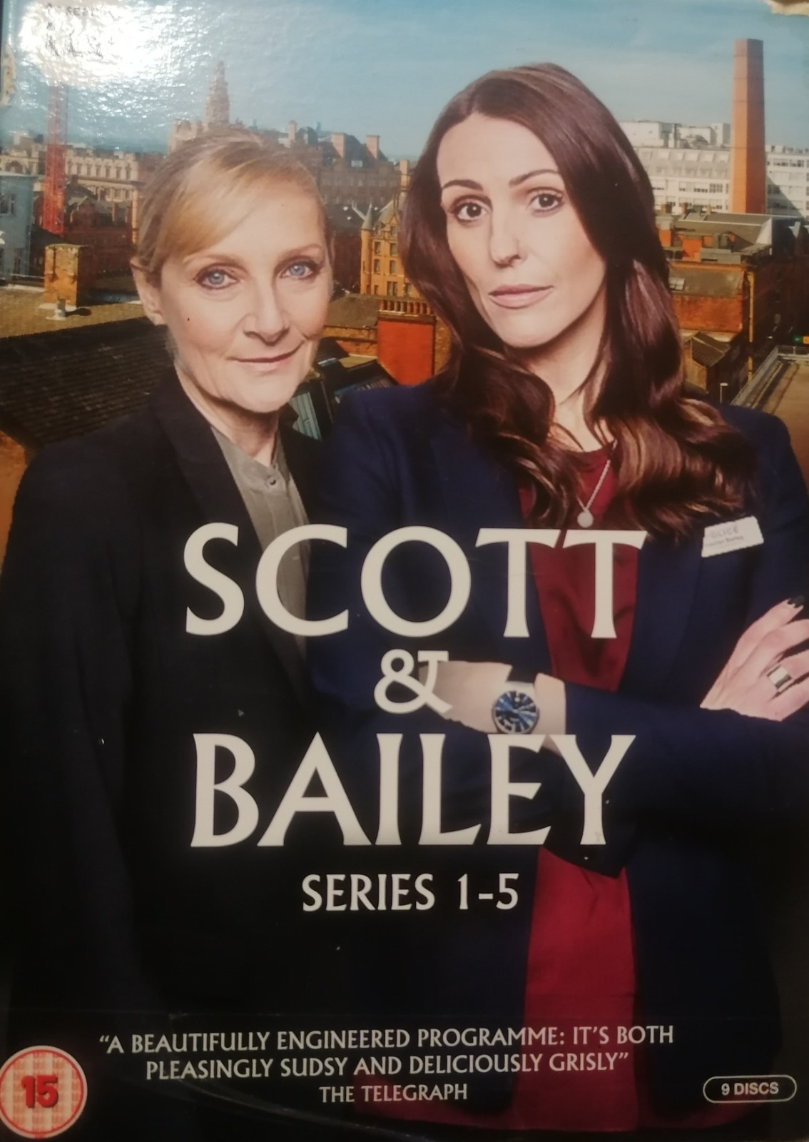Scott & Bailey - Series 1-5 Box Set (DVD) Suranne Jones Lesley Sharp