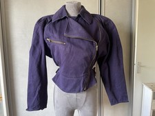 ALAIA. Jacke Jeansjacke. Sommer 1986. Selten. gesucht