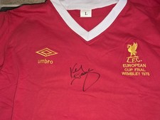 Kenny Dalglish SIGNED Liverpool 1978 European Cup Final Shirt *PRIVATE SIGNING*