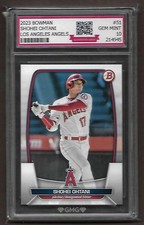2023 Bowman Shohei Ohtani GMG Graded 10 Gem Mint