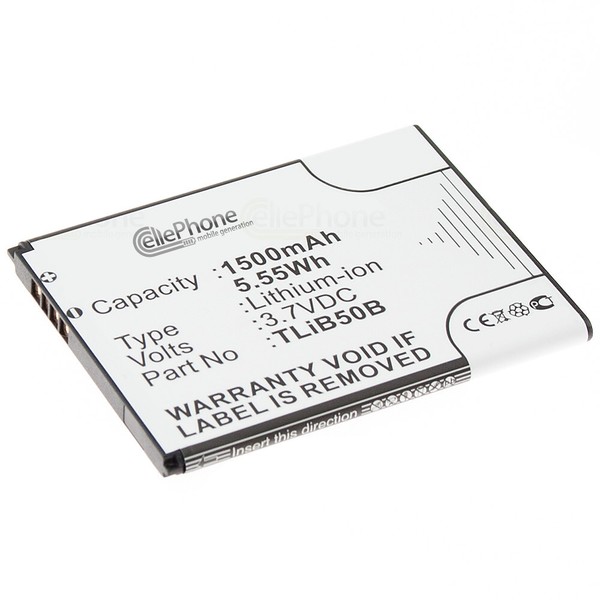 Akku Li-Ion FüR Alcatel OT-4030 OT-4030D OT-4030X - Tlib50B-image