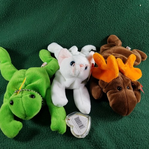 TY Beanie Babies with Tags and in Bags LOT of 7 items - Picture 8 of 11