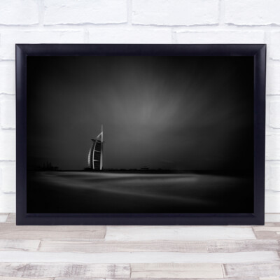 Architektur Dubai Vereinigte Arabische Emirate Wolkenkratzer Landschaft Wandkunstdruck