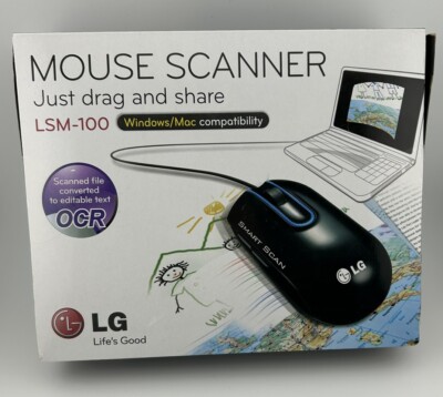 LG Mouse Scanner - SMART SCAN - LSM-100 - Windows/Mac - NIB