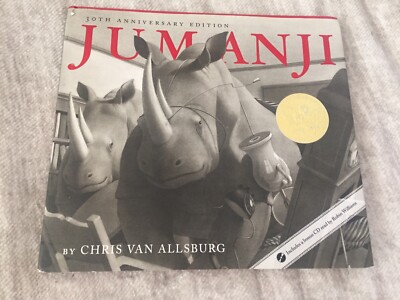 Jumanji 30th Anniversary Book - Chris Van Allsburg -Z3 | eBay