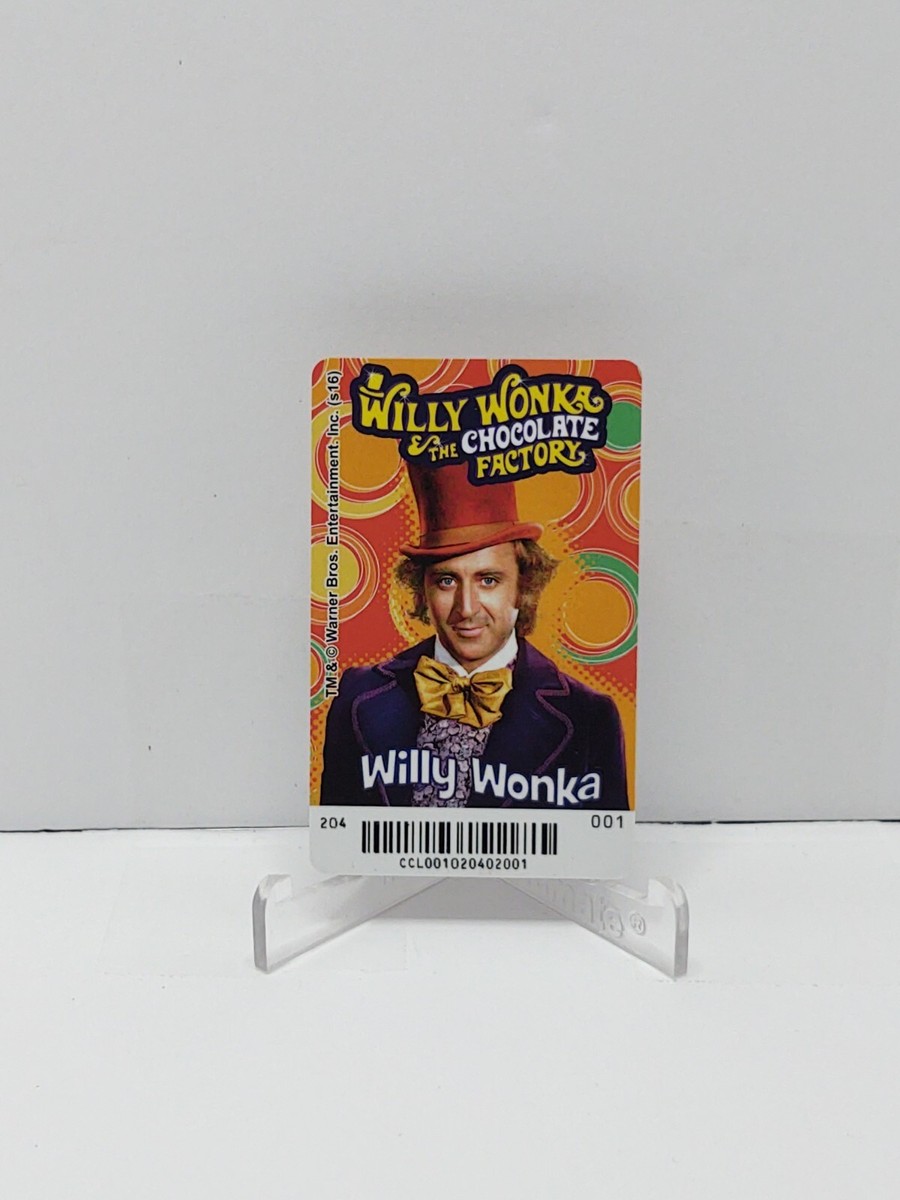 Willy Wonka & The Chocolate Factory Collectible Arcade Card - You